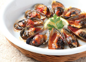 ムール貝の赤黒ソース 主菜 レシピのご提案 業務用製品事業 富士